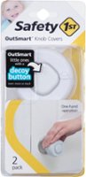 Safety 1st - OutSmart™ Knob Covers (2pk) - White - Front_Zoom