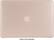 Front. Incase - Hardshell Case for 12" Apple® MacBook® - Blush Pink.