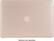Front. Incase - Hardshell Case for Apple® MacBook® Air 13.3" - Blush Pink.