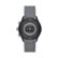 Alt View Zoom 17. Fossil - Sport Smartwatch 43mm Aluminum - Black with Black Silicone Band.
