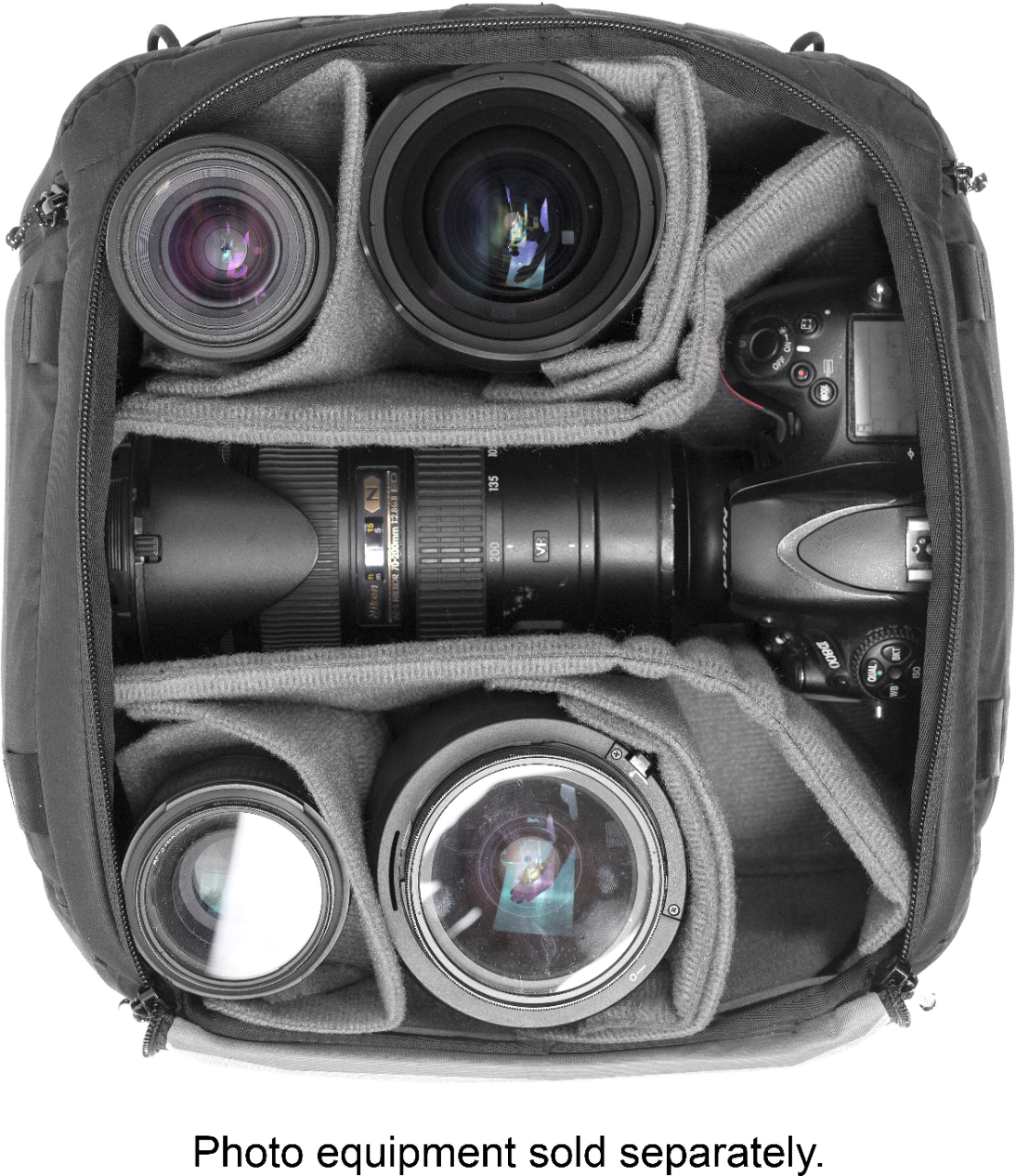 Alt View 12. Peak Design - Camera Cube Medium - Black.