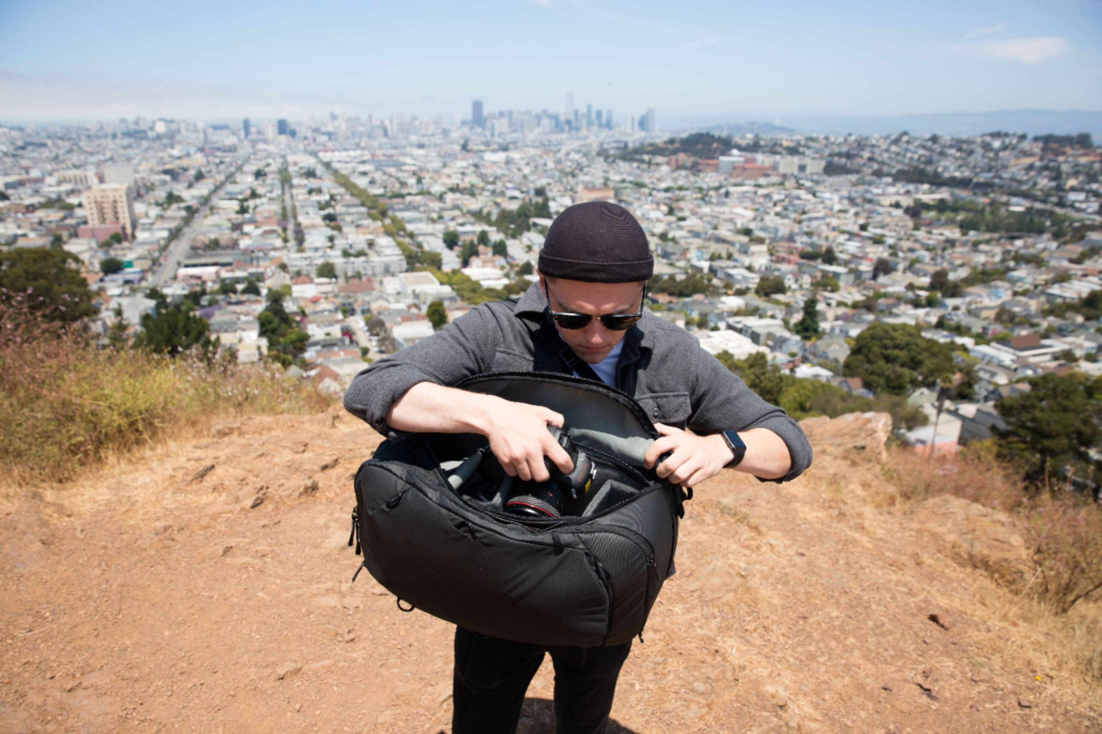 Alt View 22. Peak Design - Camera Cube Medium - Black.