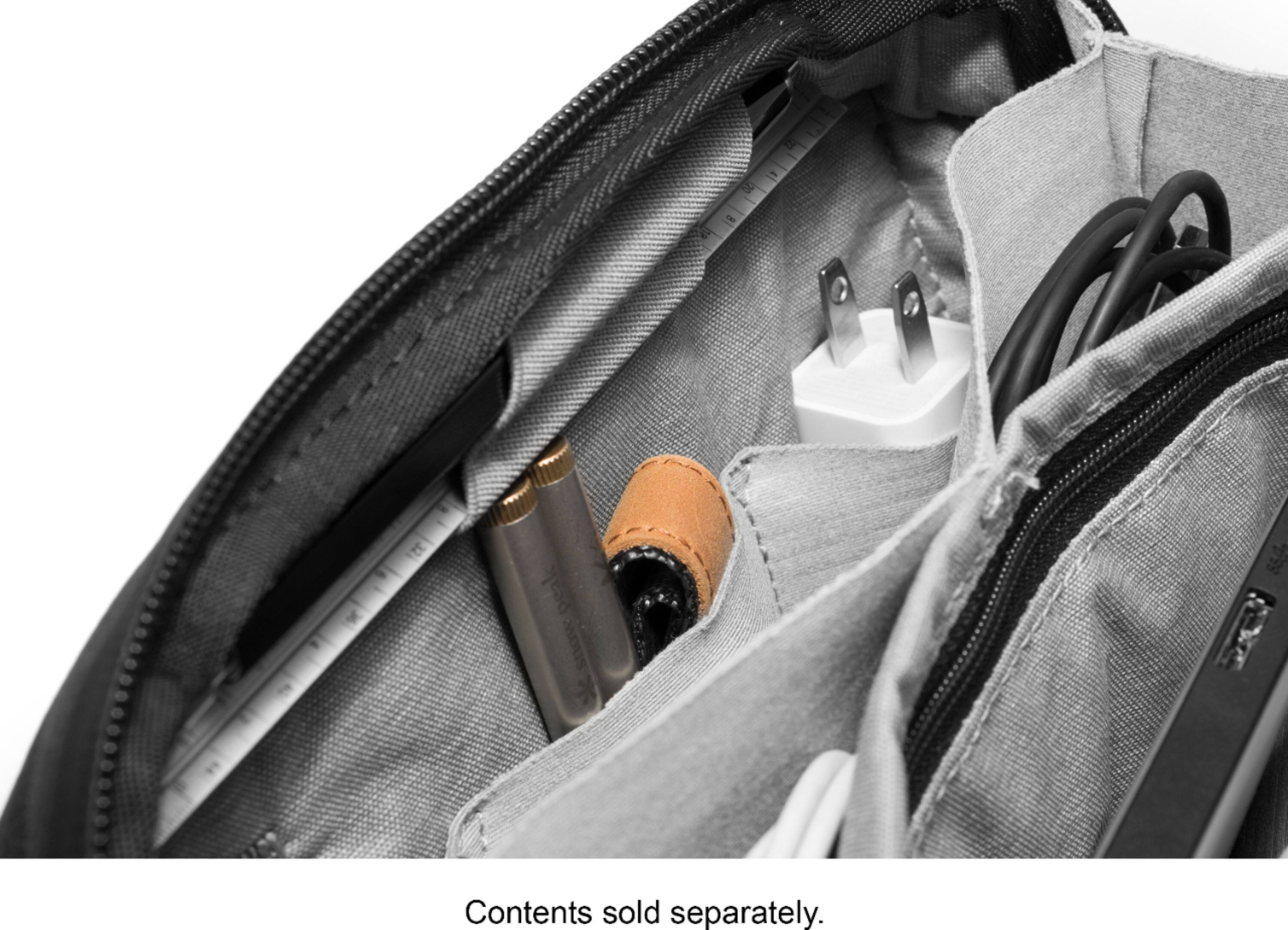 Alt View 12. Peak Design - Tech Pouch - Black.