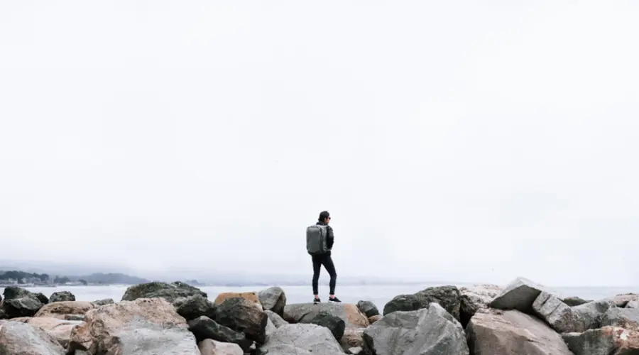 Alt View 25. Peak Design - Travel Backpack 45L - Black.