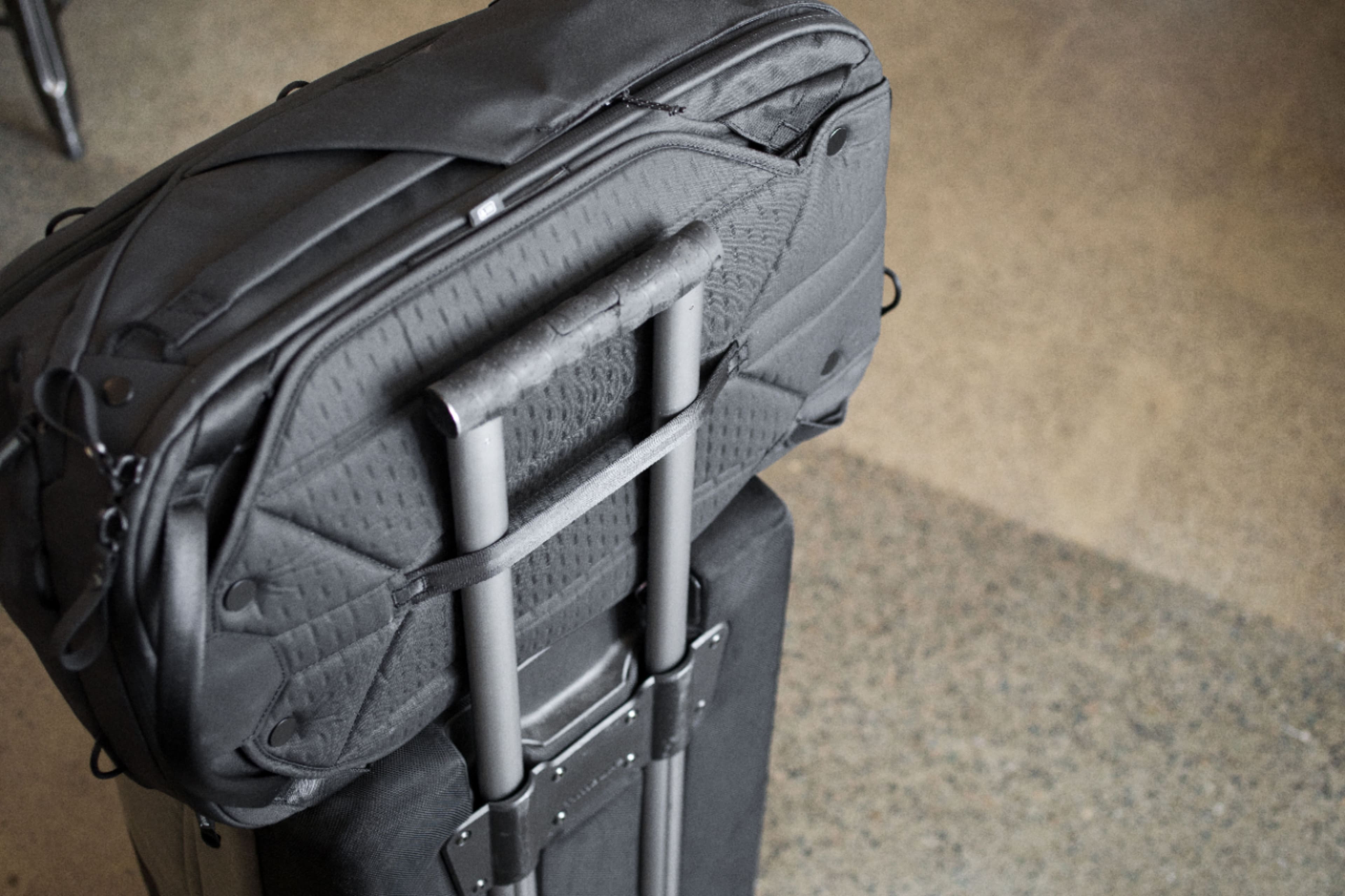Alt View 32. Peak Design - Travel Backpack 45L - Black.