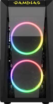 GAMDIAS - TALOS Micro ATX Mid-Tower Case - Black