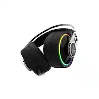 GAMDIAS - HEBE P1A RGB Wired Gaming Headset - Black - Front_Zoom