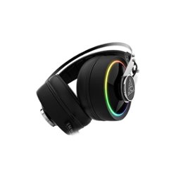 GAMDIAS - HEBE P1A RGB Wired Gaming Headset - Black - Front_Zoom