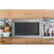 Alt View 14. GE Profile - 2.2 Cu. Ft. Built-In Microwave - Gray.
