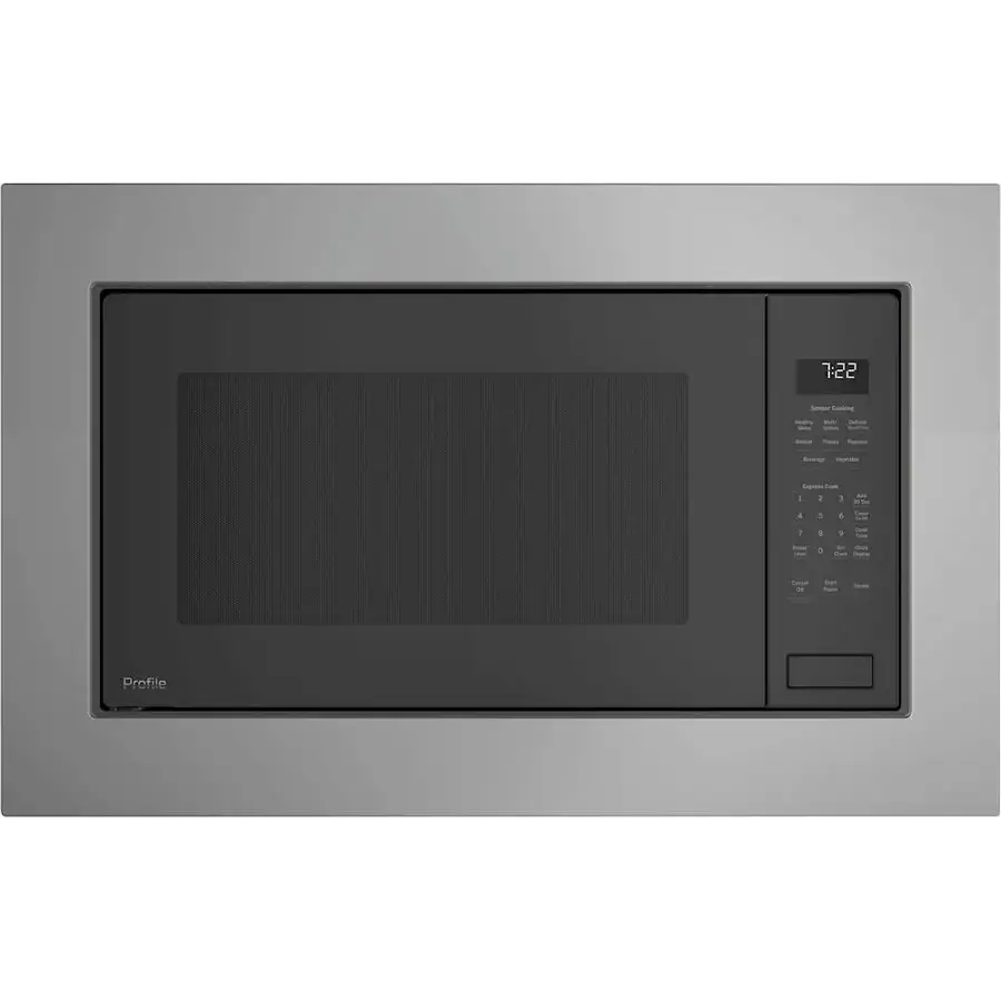 Alt View 15. GE Profile - 2.2 Cu. Ft. Built-In Microwave - Gray.