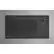 Alt View 15. GE Profile - 2.2 Cu. Ft. Built-In Microwave - Gray.