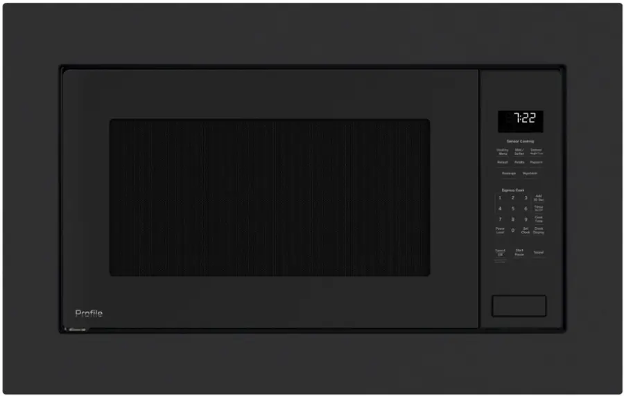 Alt View 19. GE Profile - 2.2 Cu. Ft. Built-In Microwave - Gray.