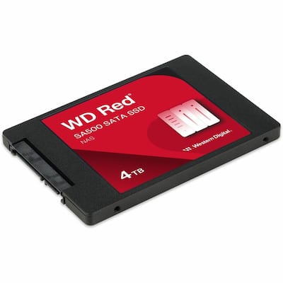 Western Digital WD Red SA500 WDS400T2R0A 4 TB Solid State Drive Western Digital WD Red SA500 WDS400T2R0A 4 TB Solid State Drive
