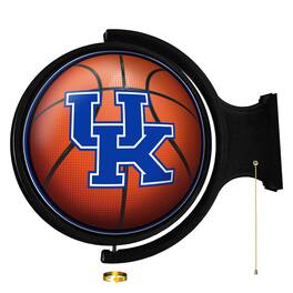The Fan-Brand - Kentucky Wildcats Basketball 21'' x 23'' Rotating Lighted Wall Sign - Multicolor
