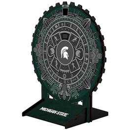 Fan Creations - Michigan State Spartans Aztec Circle Desk Calendar - Multicolor