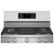 Alt View Zoom 12. Café - 5.6 Cu. Ft. Self-Cleaning Freestanding Gas Convection Range - Stainless steel.