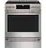 Alt View 36. Café - 5.7 Cu. Ft. Slide-In Electric Induction Convection Range, Customizable - Stainless steel.