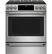 Alt View 38. Café - 5.7 Cu. Ft. Slide-In Electric Induction Convection Range, Customizable - Stainless steel.