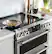 Alt View 25. Café - 5.7 Cu. Ft. Slide-In Electric Induction Convection Range, Customizable - Stainless steel.