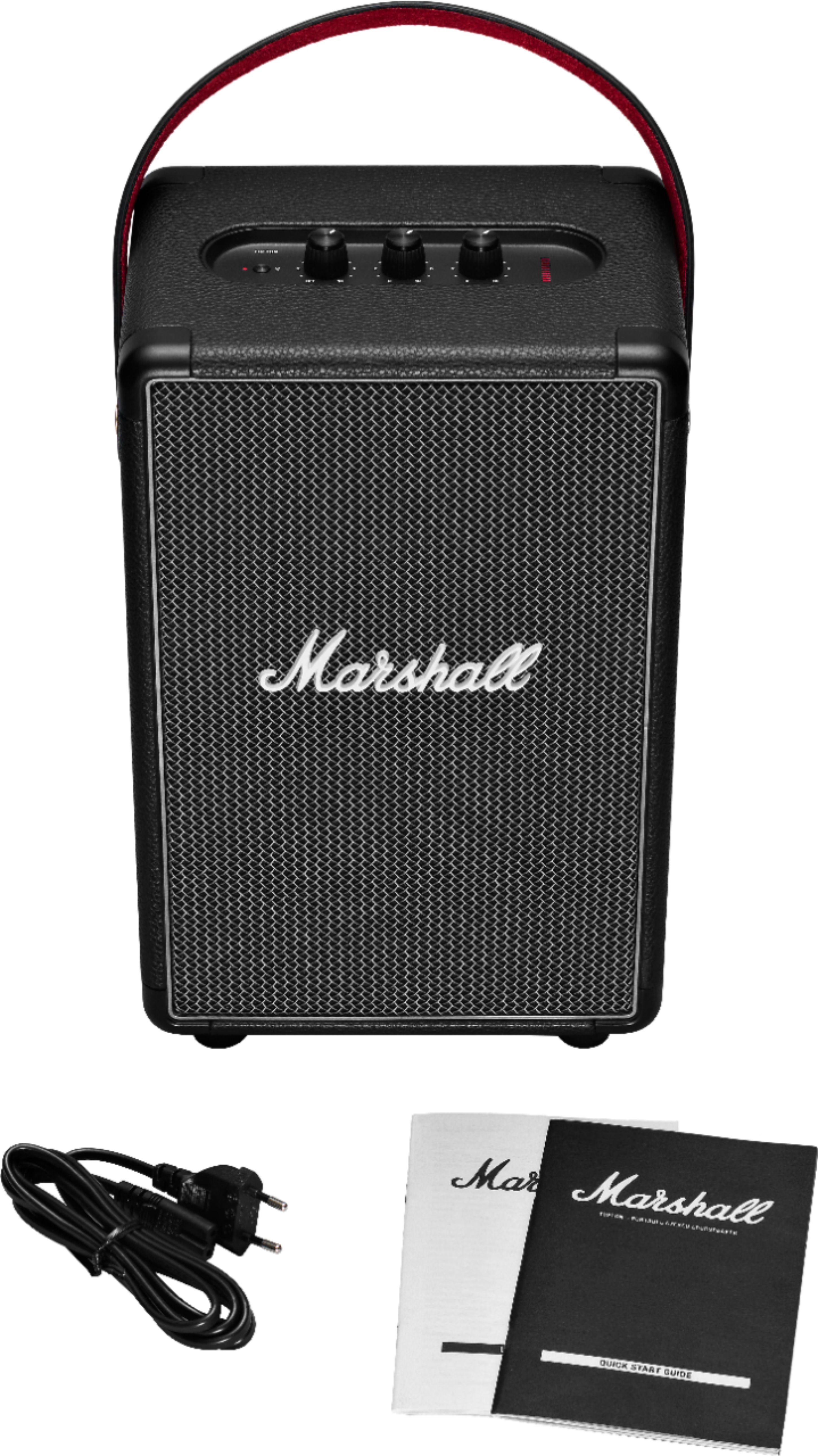 Best Buy: Marshall Tufton Portable Speaker Black Bluetooth 1002638