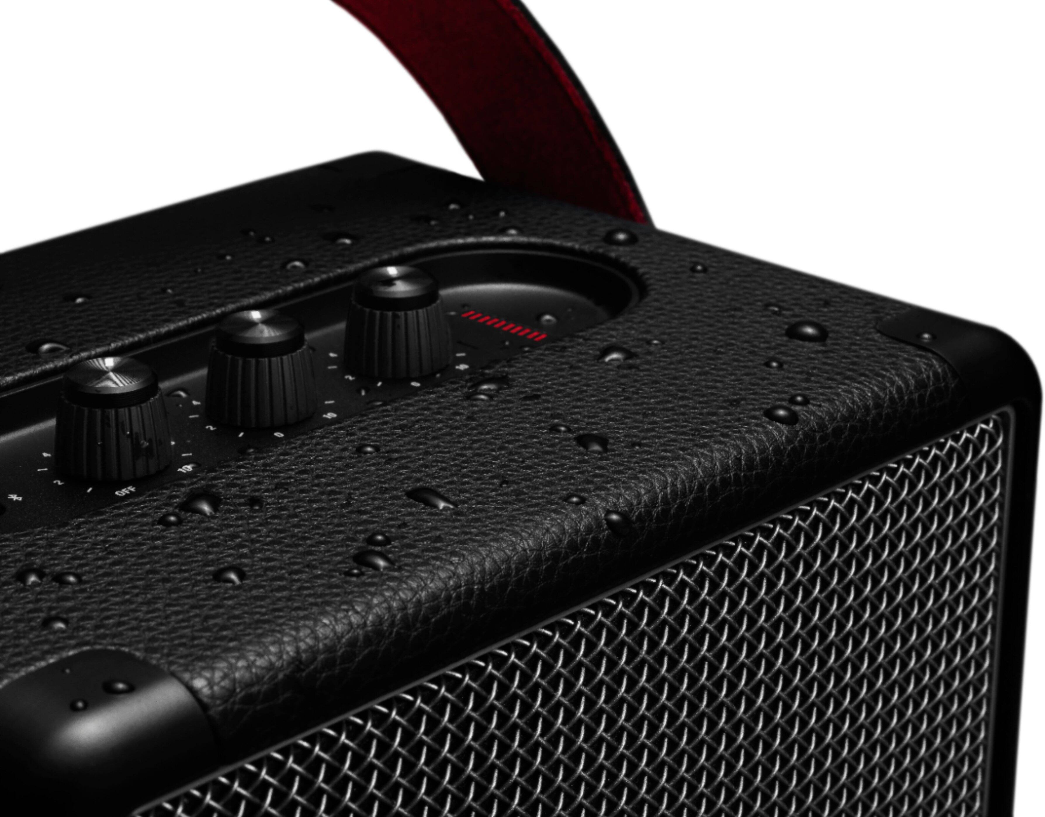 Alt View 13. Marshall - Tufton Portable Bluetooth Speaker - Black.