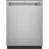Front. Café - 24" Top Control Tall Tub Built-In Dishwasher with Stainless Steel Tub, Customizable - Stainless steel.