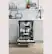 Alt View 32. Café - 24" Top Control Tall Tub Built-In Dishwasher with Stainless Steel Tub and Silverware Jets, Customizable - Stainless steel.