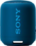 Front Zoom. Sony - SRS-XB12 Portable Bluetooth Speaker - Blue.