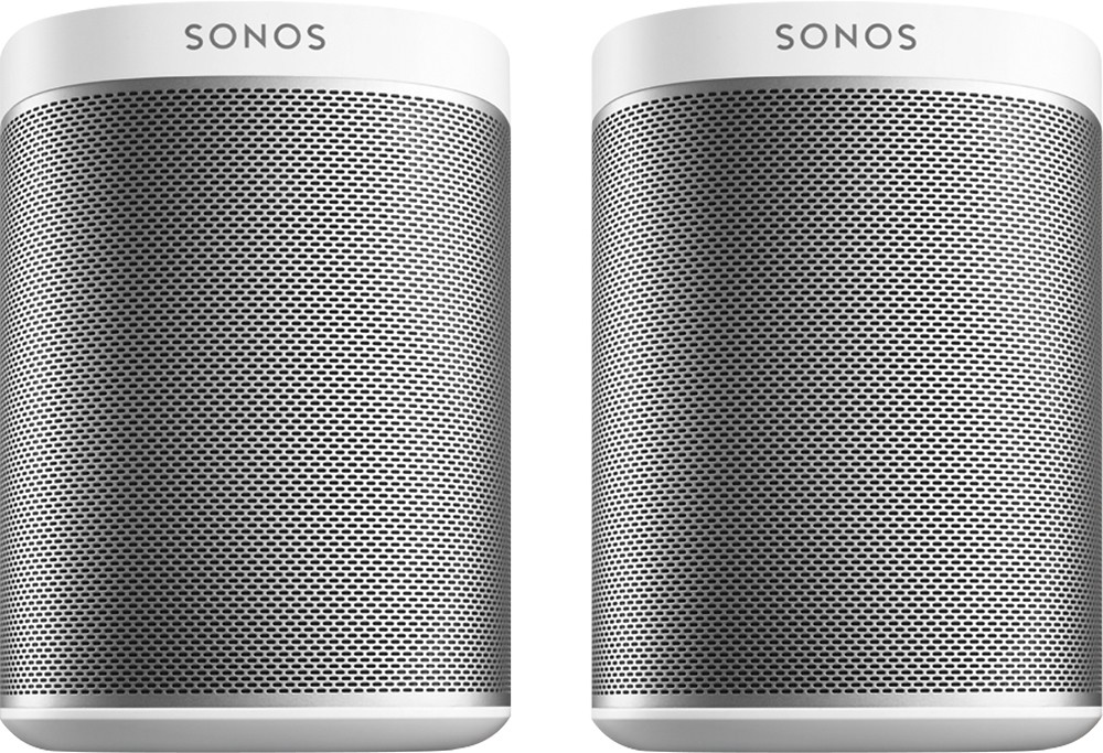 lunken gjorde det Pompeji SONOS PLAY:1 2-Room Wireless Speaker Starter Set (Pair) White BPLY1US1HB -  Best Buy