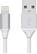 Alt View 12. Just Wireless - 3'/6'/10' Lightning-to-USB Type-A Charge-and-Sync Cable (3-Count) - White.