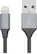 Alt View 11. Just Wireless - 6' Lightning-to-USB Type A Cable (2-Pack) - White/Slate Gray.