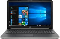Front. HP - 15.6" Touch-Screen Laptop - AMD Ryzen 5 - 8GB Memory - 128GB Solid State Drive.