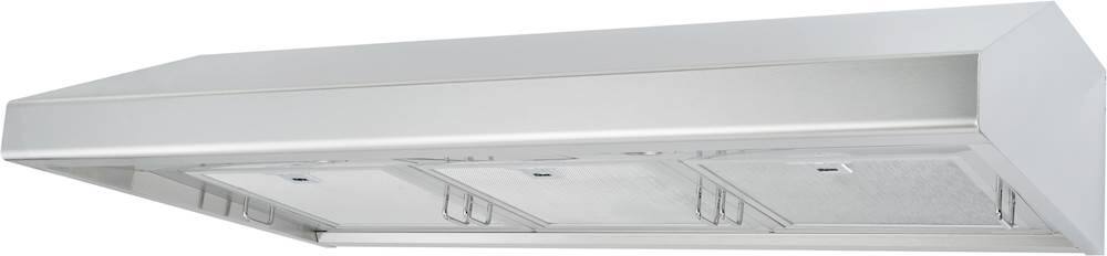 Left. Windster Hoods - 42" Externally Vented Range Hood - Stainless steel.
