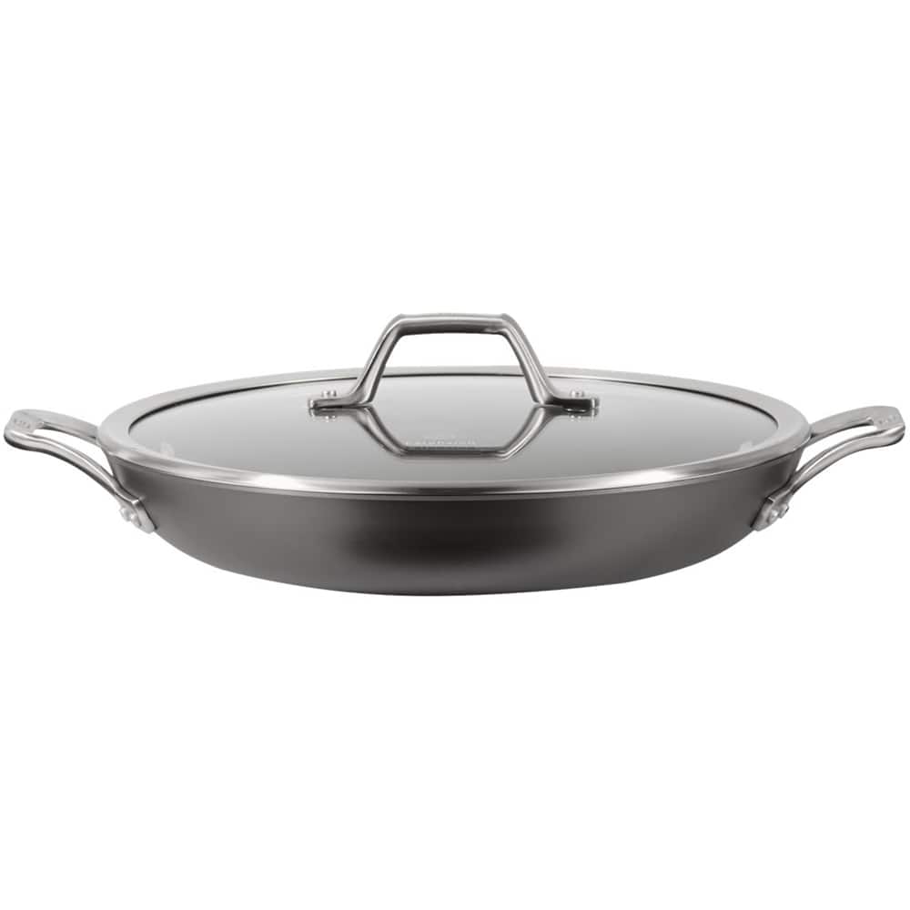 Calphalon - Signature 12" Everyday Pan - Black/Gray/Silver