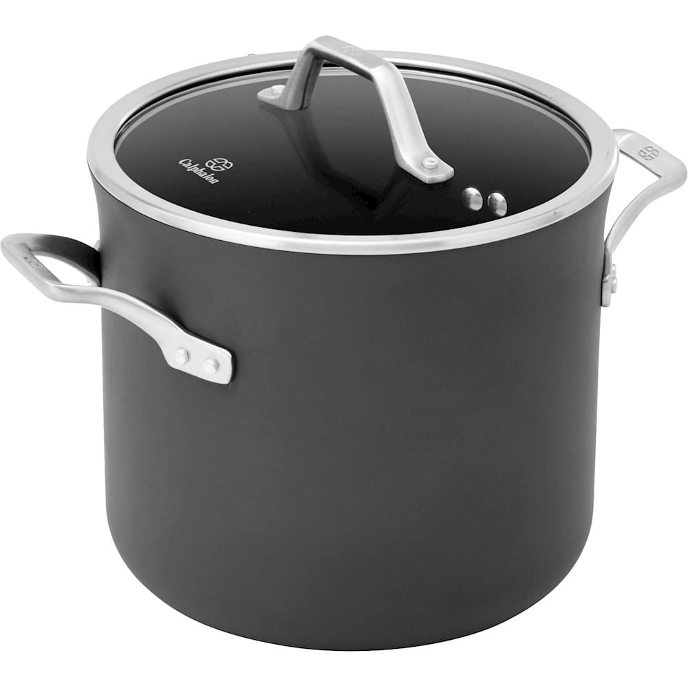 Calphalon Signature 10Piece Cookware Set Black 1948248 Best Buy