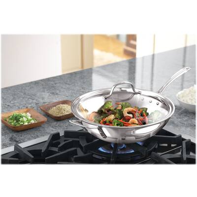 Calphalon - Tri-Ply 12" Skillet - Silver