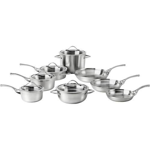 UPC 016853033614 product image for Calphalon - Contemporary 13-Piece Cookware Set - Stainless Steel | upcitemdb.com