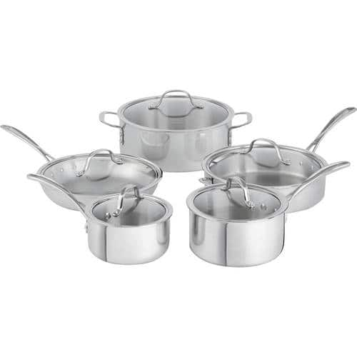 UPC 016853057818 product image for Calphalon - Tri-Ply 10-Piece Cookware Set - Stainless Steel | upcitemdb.com