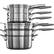 Alt View 11. Calphalon - Premier 10-Piece Cookware Set - Stainless Steel.