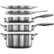 Alt View Zoom 13. Calphalon - Premier 10-Piece Cookware Set - Stainless Steel.