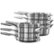 Alt View Zoom 15. Calphalon - Premier 10-Piece Cookware Set - Stainless Steel.