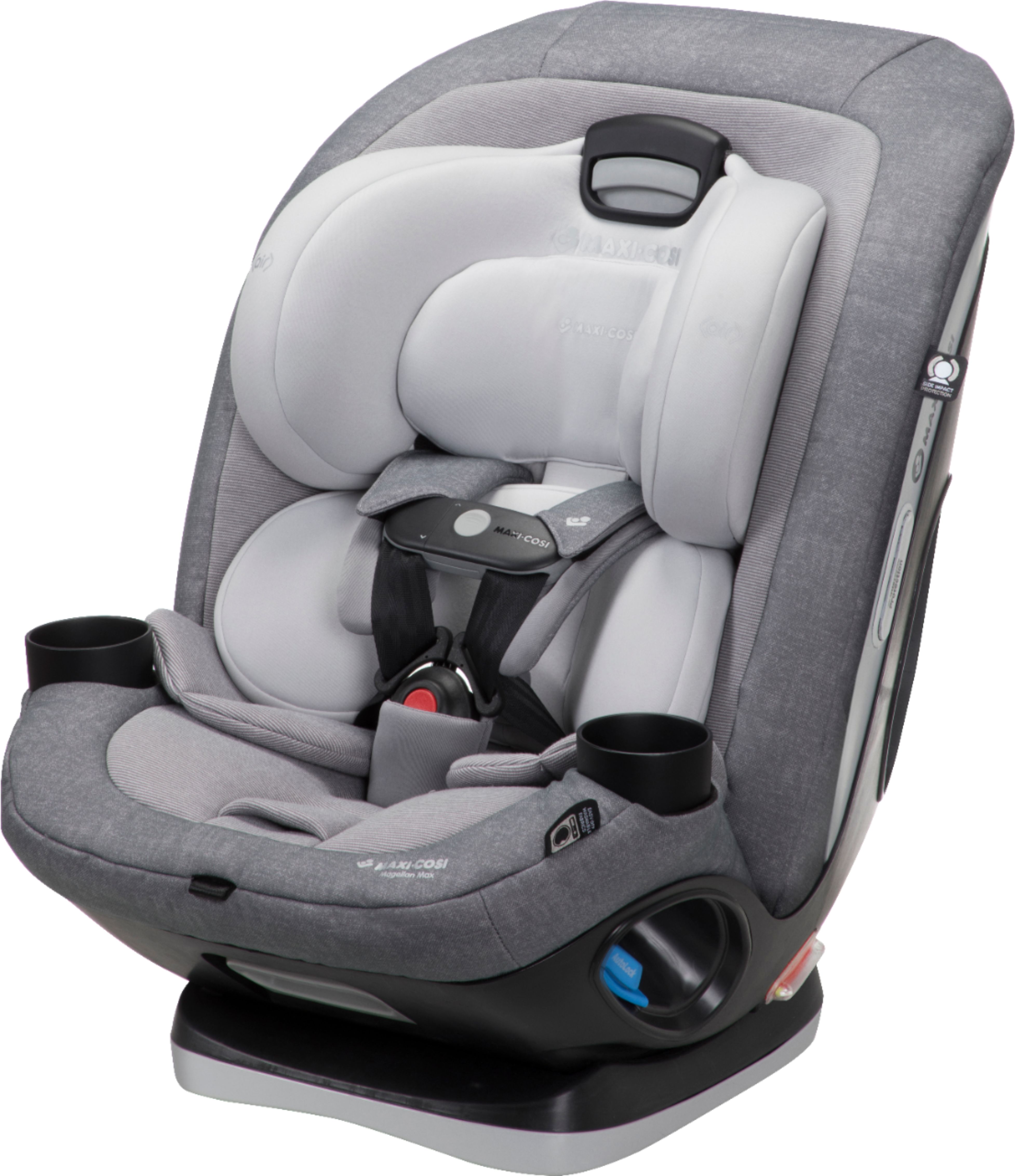 Left View: Maxi-Cosi - Magellan® Max 5-in-1 Convertible Car Seat - Black