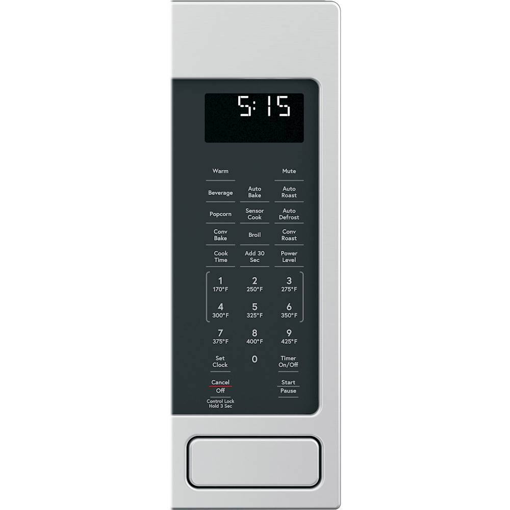 Alt View 1. Café - 1.5 Cu. Ft. Convection Microwave with Sensor Cooking, Customizable - Stainless Steel.