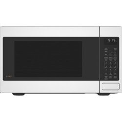Café - 1.5 Cu. Ft. Convection Microwave with Sensor Cooking, Customizable - Matte White - Front_Zoom