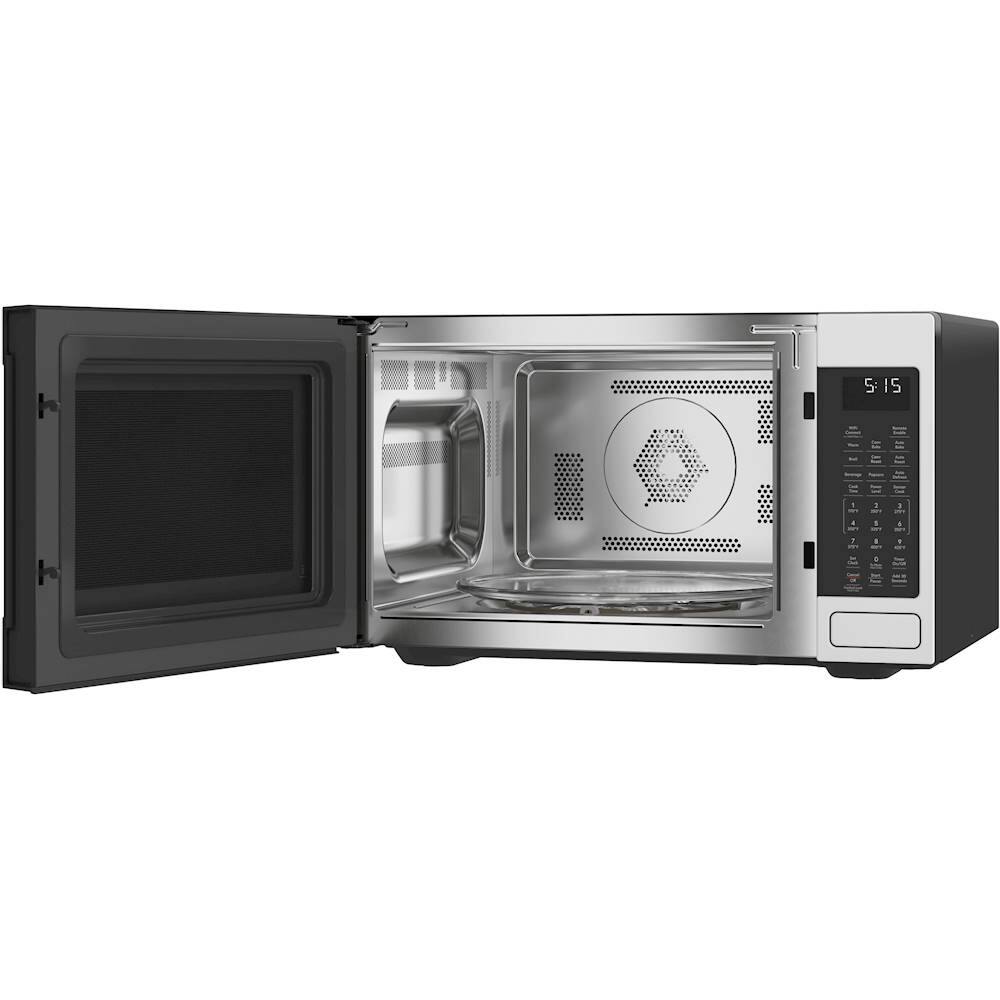 Alt View 11. Café - 1.5 Cu. Ft. Convection Microwave with Sensor Cooking, Customizable - Matte White.
