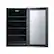 Alt View 16. NewAir - 126-Can Beverage Cooler with “Beers of the World” Custom Wrap, Glass Door, Custom, SplitShelf and 7 Temperature Settings - Black.
