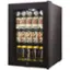 Alt View 11. NewAir - 90-Can Freestanding Beverage Fridge, Compact with Adjustable Shelves and Lock - Black.