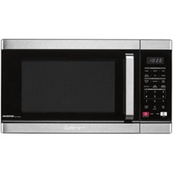 Cuisinart - 1.1 Cu. Ft. Microwave with Sensor Cooking - Black/Stainless - Front_Zoom