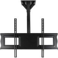 SunBriteTV - Tilt TV Ceiling Mount For Most 37" - 80" Flat-Panel TVs - Extends 18" - Black - Front_Zoom