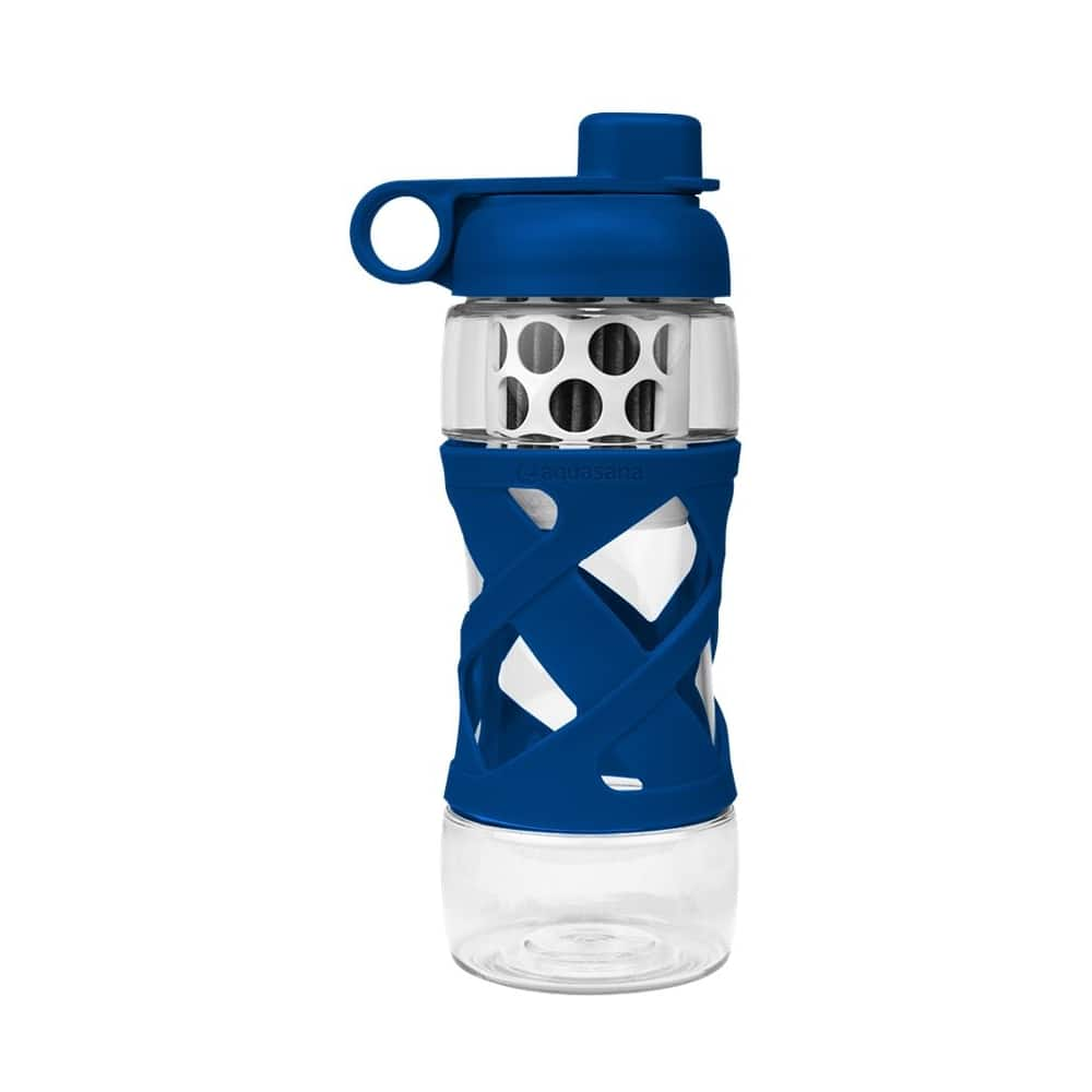 Best Buy: 22-Oz. Water Filter Bottle AQ-CWB-PB-NAVY